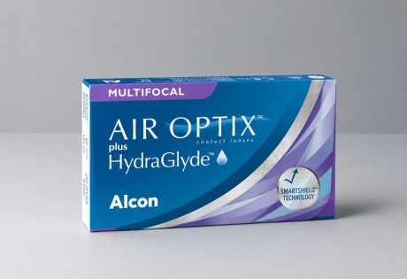 Air Optix plus HydraGlyde Multifocal Alcon Мультифокальные контактные линзы