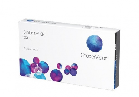 Biofinity XR Toric Cooper vision Toriskās kontaktlēcas