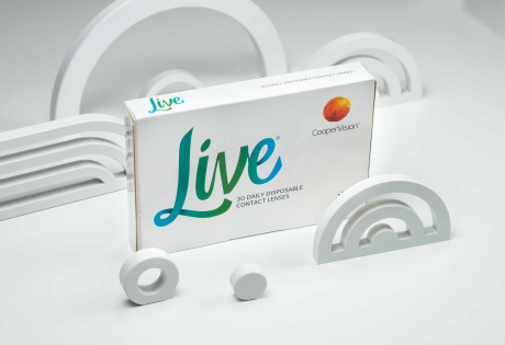 LIVE daily disposable Cooper vision Однодневные