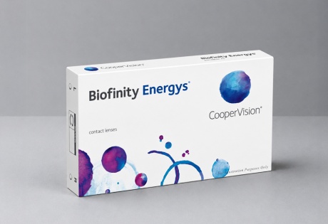 Biofinity Energys Cooper vision Monthly disposable