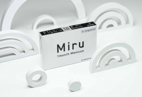 Miru 1month for Astigmatism Menicon Toriskās kontaktlēcas