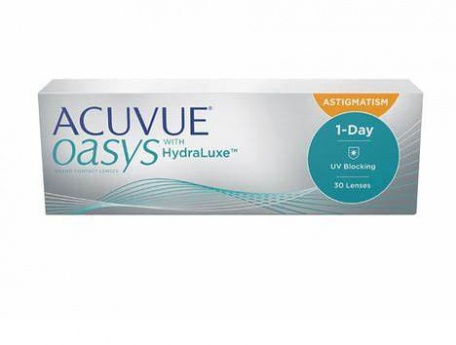 ACUVUE OASYS 1-Day for Astigmatism Johnson & Johnson Toriskās kontaktlēcas