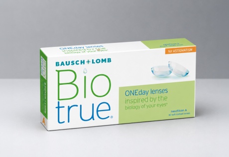Biotrue ONEday for Astigmatism Bausch & Lomb Toriskās kontaktlēcas