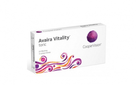 Avaira Vitality Toric Cooper vision Toriskās kontaktlēcas