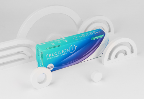 PRECISION1® for Astigmatism  Alcon Toriskās kontaktlēcas