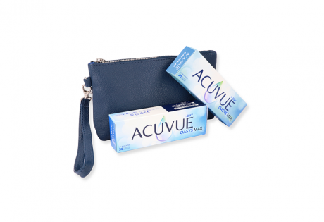 ACUVUE OASYS 1-Day MAX  30+30 kontaktlēcas + DĀVANA Johnson & Johnson Vienas dienas kontaktlēcas