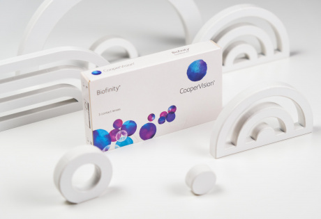 Biofinity Cooper vision На 1 месяц контактные линзы