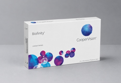 Biofinity Cooper vision На 1 месяц контактные линзы
