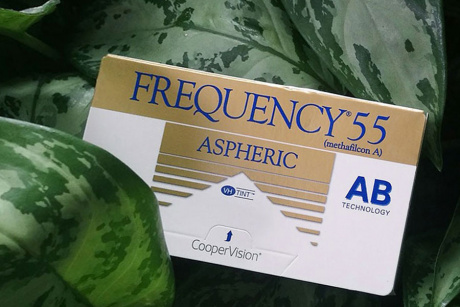 Frequency 55 Aspheric Cooper vision Monthly disposable