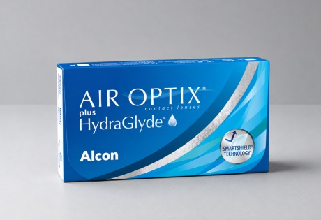 Air Optix plus HydraGlyde (Air Optix Aqua) Alcon На 1 месяц контактные линзы