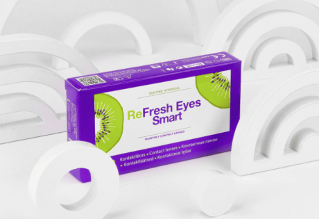 Monthly SiHy contactlenses (Refresh - refresh your eyes) Piiloset Monthly disposable