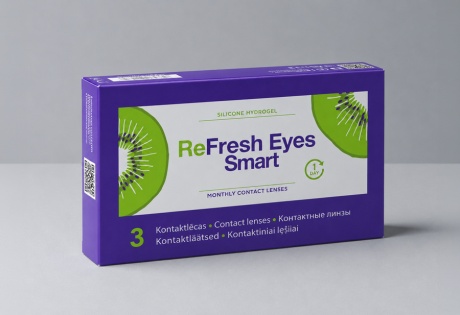 ReFresh Eyes Smart monthly Piiloset Mēneša kontaktlēcas