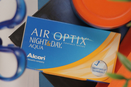 Air Optix Night and Day Alcon Mēneša kontaktlēcas