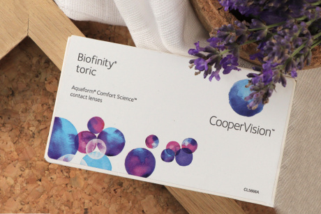 Biofinity Toric Cooper vision Toriskās kontaktlēcas