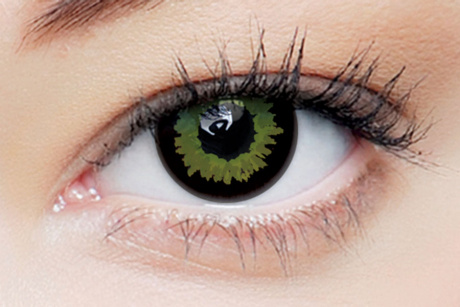 clearcolor phantom Black wolf Clearlab Crazy contact lenses